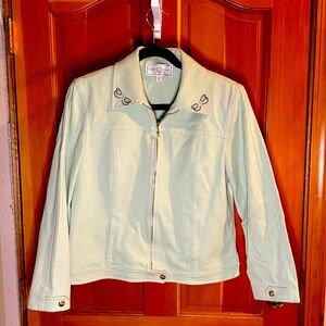 Mint Green St John Sport Jacket-Medium